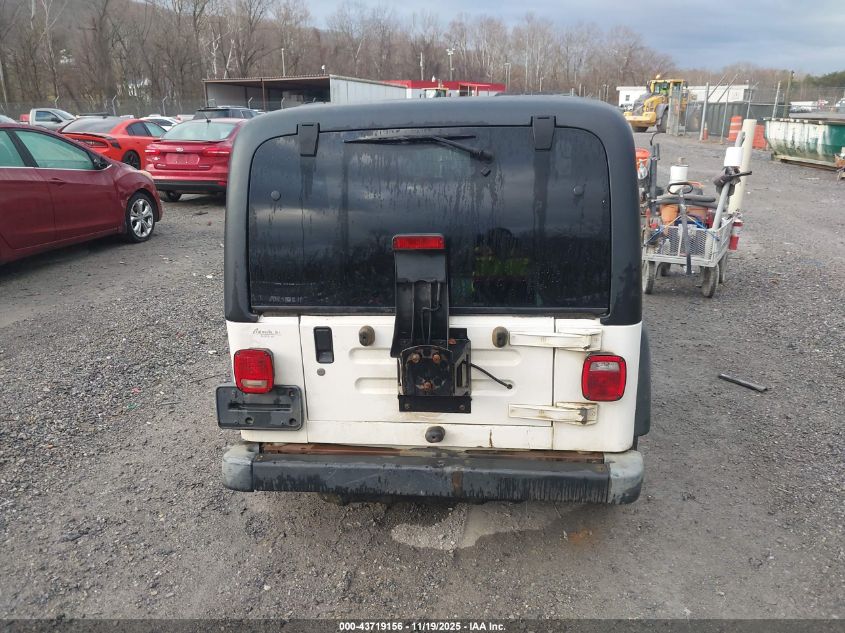 2004 Jeep Wrangler Sport Rhd VIN: 1J4F449S04P732923 Lot: 43719156