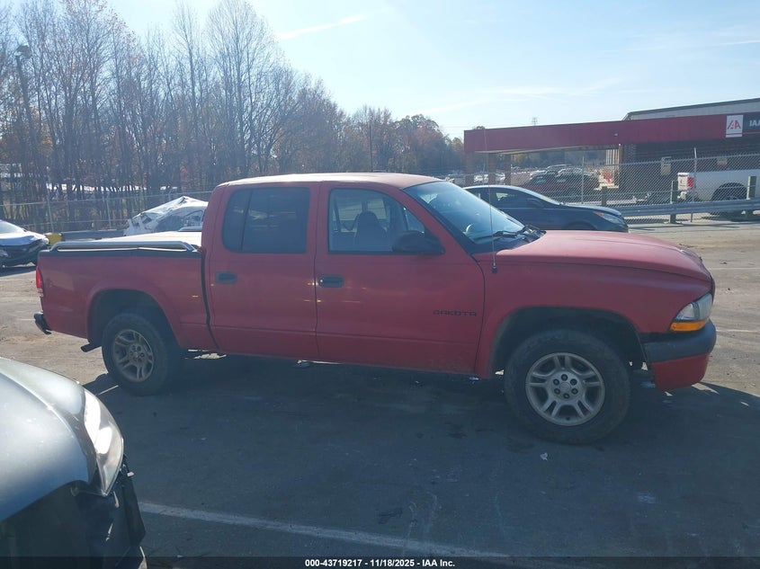 2002 Dodge Dakota Sport VIN: 1B7HL38N72S702058 Lot: 43719217