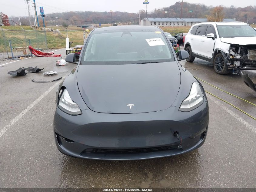 2022 Tesla Model Y Long Range Dual Motor All-Wheel Drive VIN: 7SAYGDEE8NA019026 Lot: 43719272