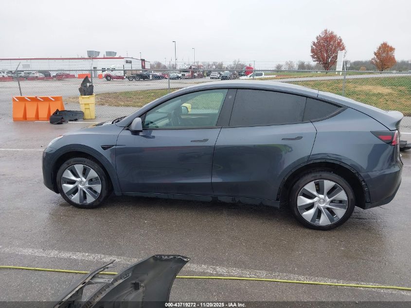 2022 Tesla Model Y Long Range Dual Motor All-Wheel Drive VIN: 7SAYGDEE8NA019026 Lot: 43719272