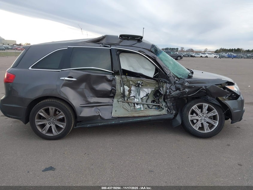 2012 Acura Mdx Advance Package VIN: 2HNYD2H69CH537066 Lot: 43719294
