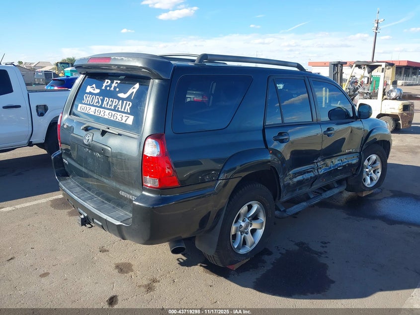 JTEBU14R970114192 2007 TOYOTA 4RUNNER photo no. 4