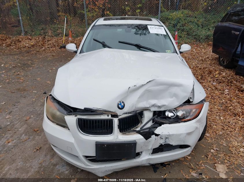 2008 BMW 328I VIN: WBAVA33538KX86580 Lot: 43719309