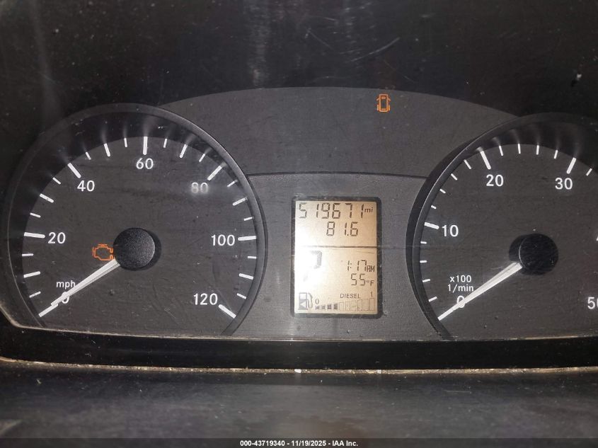 2014 Mercedes-Benz Sprinter 2500 High Roof VIN: WD3PE8DE8E5901139 Lot: 43719340