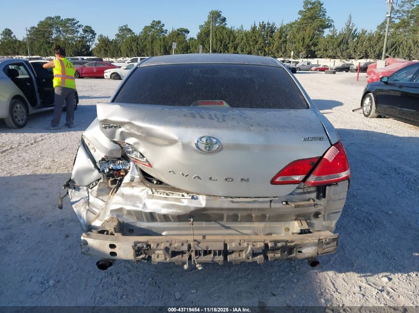 2007 Toyota Avalon Limited VIN: 4T1BK36B47U244228 Lot: 43719454