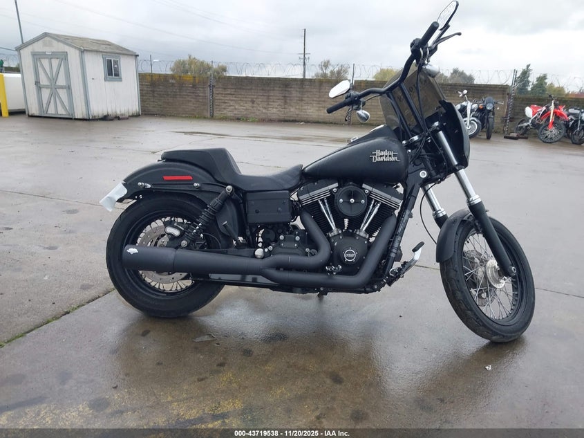 2015 Harley-Davidson Fxdbp Dyna Street Bob VIN: 1HD1VAM1XFC312671 Lot: 43719538