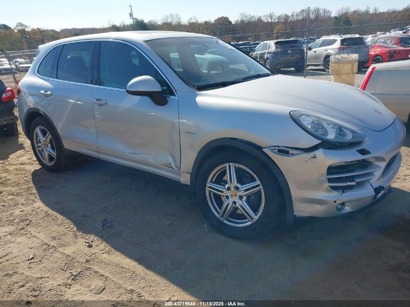 PORSCHE CAYENNE DIESEL/DIESEL PLATINUM EDITION