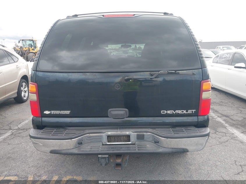 2003 Chevrolet Tahoe Ls VIN: 1GNEC13T23R195728 Lot: 43719591