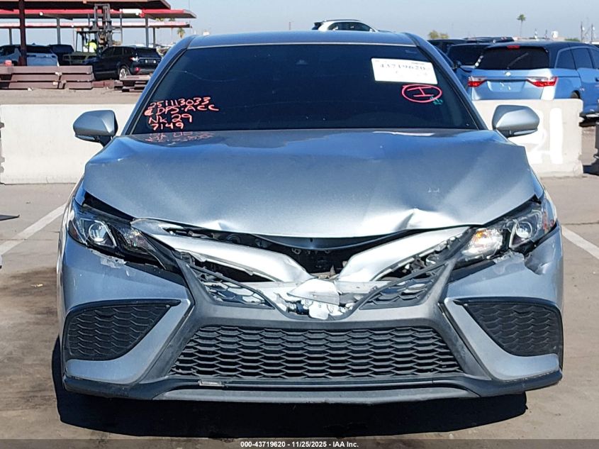2022 Toyota Camry Se VIN: 4T1G11AKXNU637149 Lot: 43719620
