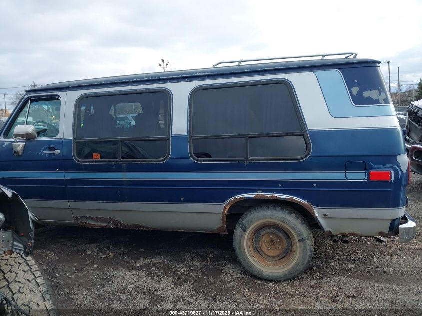 1987 GMC Rally Wagon / Van G2500 VIN: 1GDEG25H0H7518250 Lot: 43719627