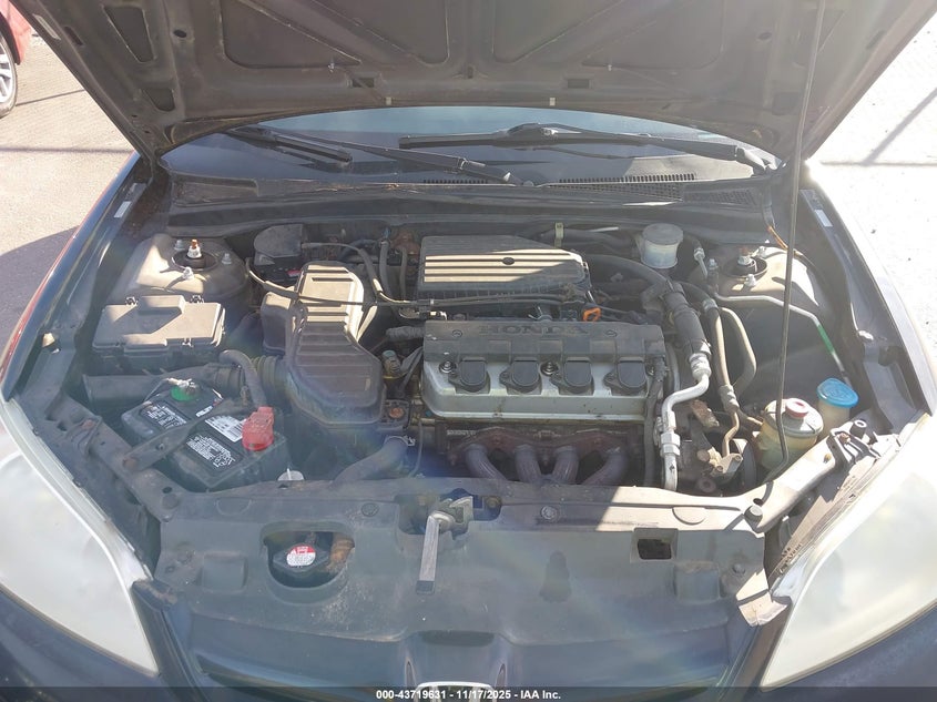 2004 Honda Civic Lx VIN: 2HGES16614H639508 Lot: 43719631