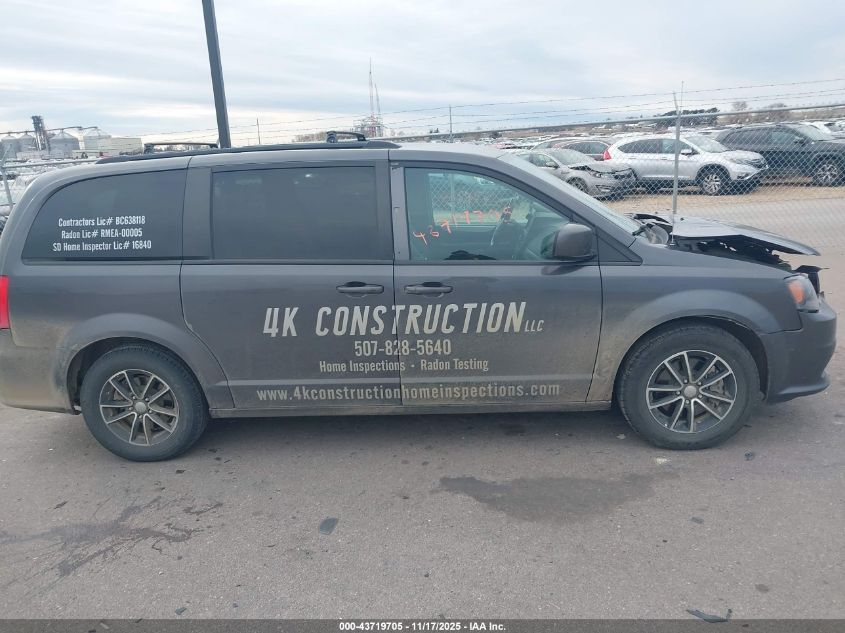 2018 Dodge Grand Caravan Gt VIN: 2C4RDGEG7JR200231 Lot: 43719705