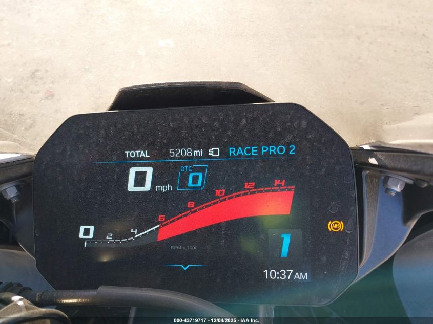 2022 BMW S 1000 Rr VIN: WB10E2302N6G18627 Lot: 43719717