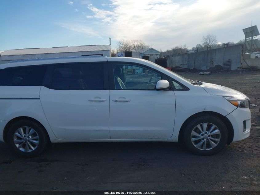 2017 Kia Sedona Lx VIN: KNDMB5C19H6237172 Lot: 43719726