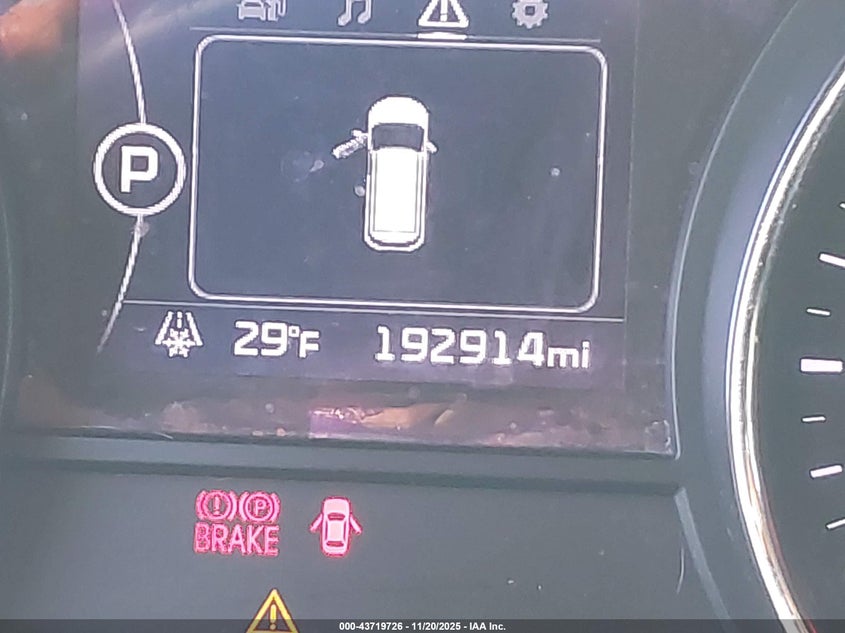 2017 Kia Sedona Lx VIN: KNDMB5C19H6237172 Lot: 43719726