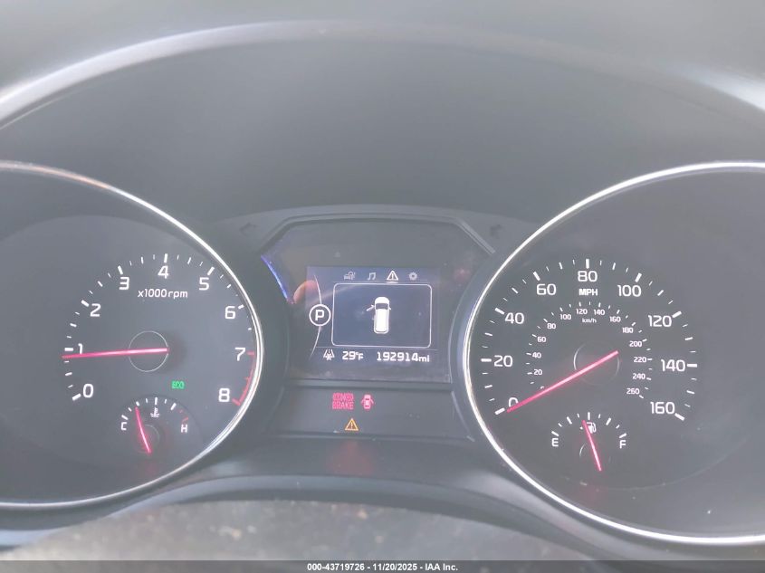 2017 Kia Sedona Lx VIN: KNDMB5C19H6237172 Lot: 43719726