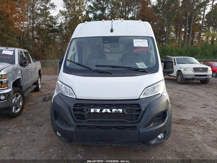 2024 Ram Promaster 2500 Tradesman High Roof 159 Wb W/Pass Seat VIN: 3C6LRVDG6RE132182 Lot: 43719757