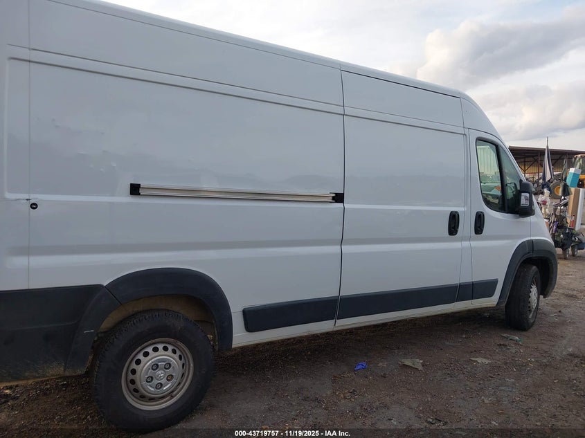 2024 Ram Promaster 2500 Tradesman High Roof 159 Wb W/Pass Seat VIN: 3C6LRVDG6RE132182 Lot: 43719757