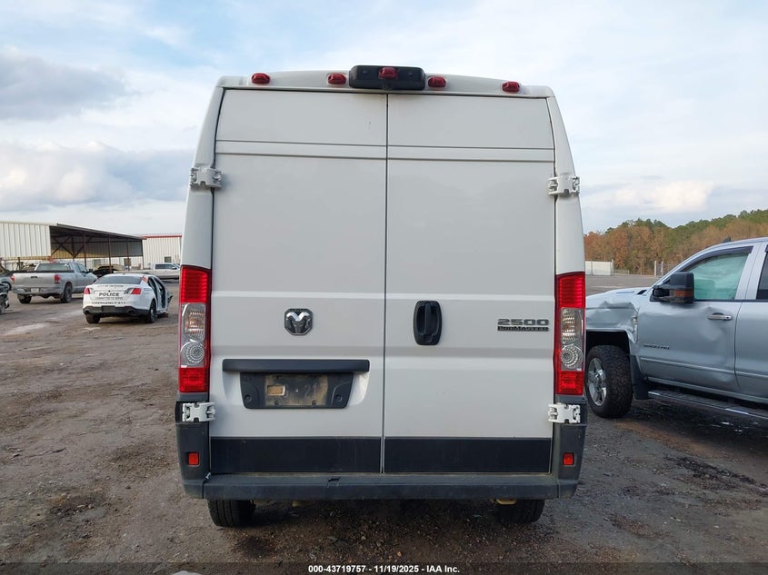 2024 Ram Promaster 2500 Tradesman High Roof 159 Wb W/Pass Seat VIN: 3C6LRVDG6RE132182 Lot: 43719757