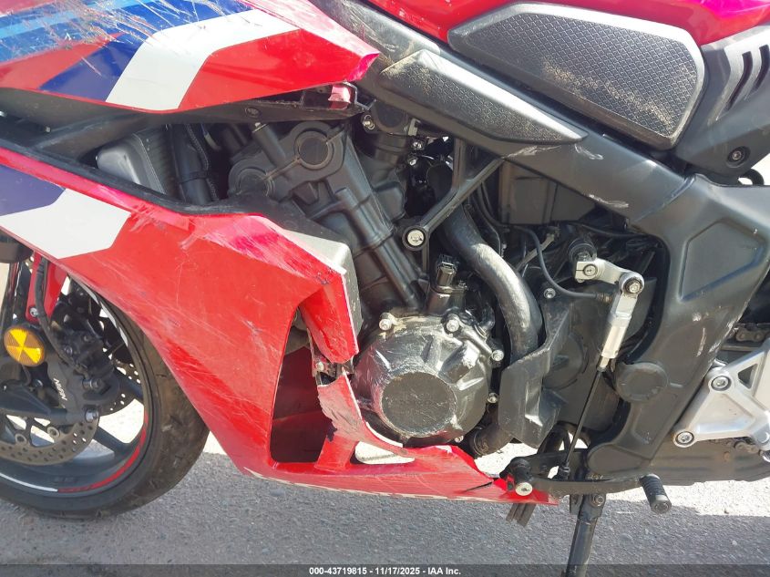 2025 Honda Cbr650 R VIN: MLHRH1556S5100021 Lot: 43719815