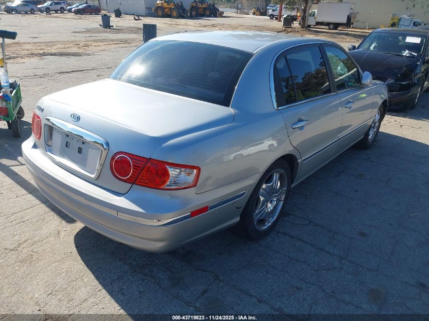 KNALD124755062896 2005 KIA AMANTI photo no. 4