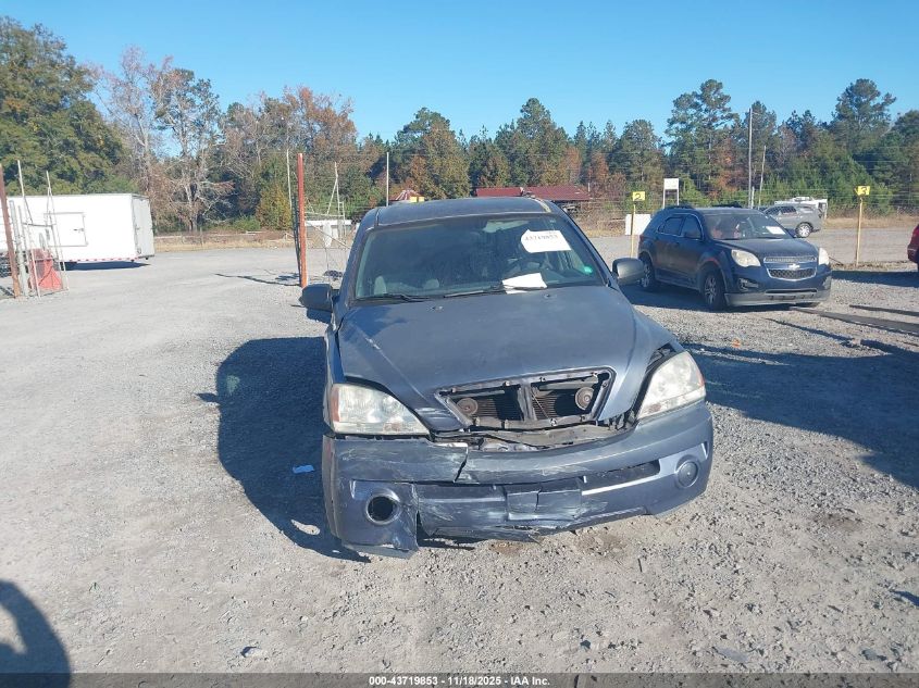 2003 Kia Sorento Ex/Lx VIN: KNDJD733835139968 Lot: 43719853
