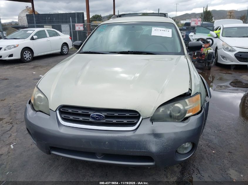 2005 Subaru Outback 2.5I VIN: 4S4BP61CX57386484 Lot: 43719854