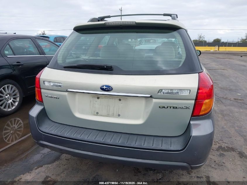 2005 Subaru Outback 2.5I VIN: 4S4BP61CX57386484 Lot: 43719854