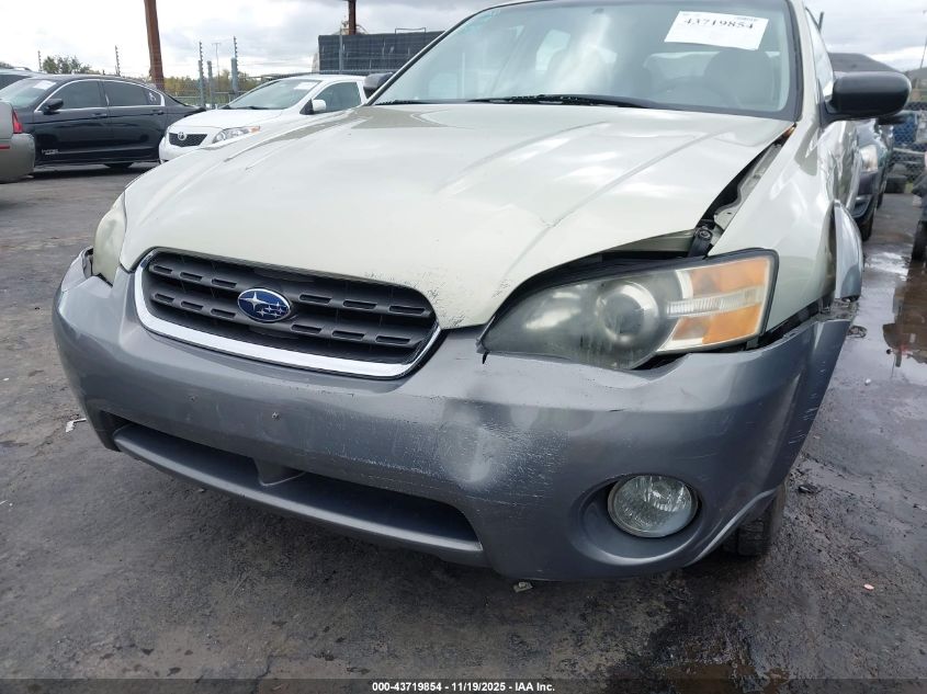2005 Subaru Outback 2.5I VIN: 4S4BP61CX57386484 Lot: 43719854