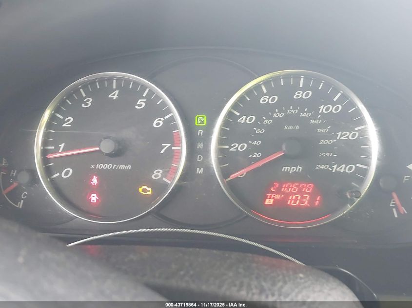 2003 Mazda Mazda6 I VIN: 1YVFP80C435M39606 Lot: 43719864