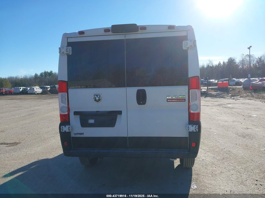 2022 Ram Promaster 1500 Low Roof 136 Wb VIN: 3C6LRVAG8NE109971 Lot: 43719916