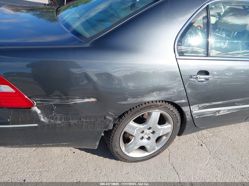 2005 Lexus Ls 430 VIN: JTHBN36F750177884 Lot: 43719929