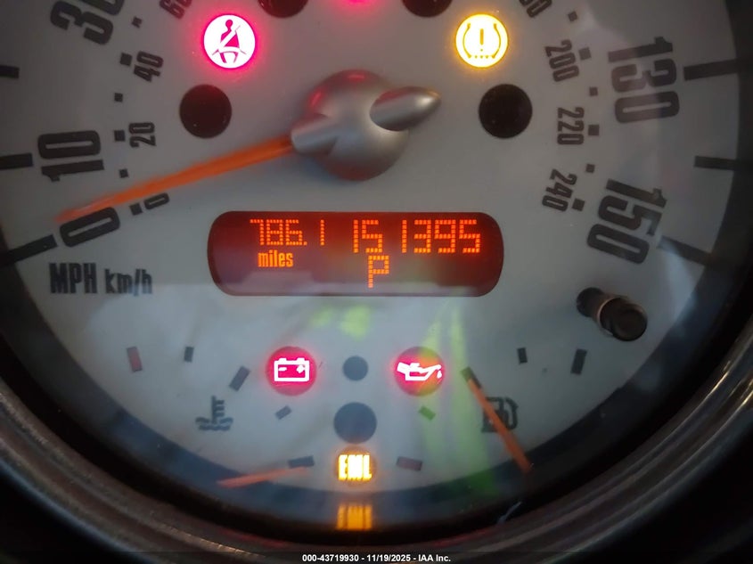 2003 Mini Cooper VIN: WMWRC33493TE15349 Lot: 43719930