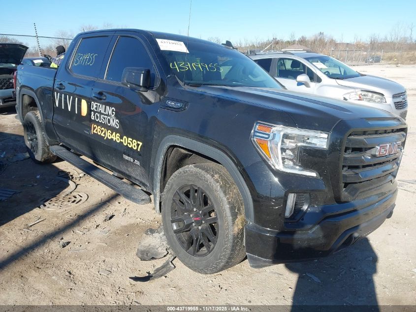 GMC SIERRA 1500 4WD SHORT BOX ELEVATION