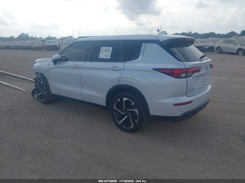 Vin: ja4j3ta89nz020276, lot: 44215416, mitsubishi outlander es 2.5 2wd 20223
