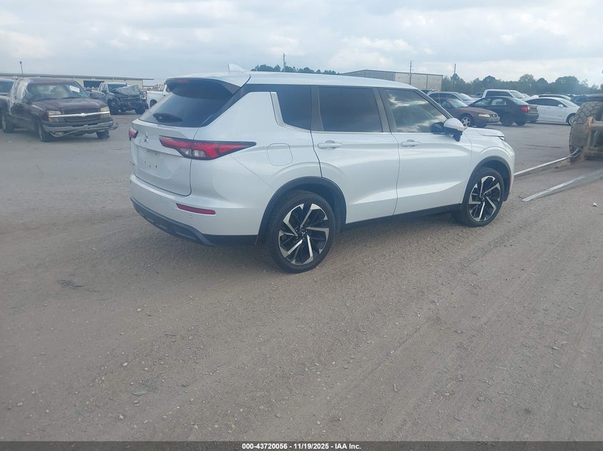 Vin: ja4j3ta89nz020276, lot: 44215416, mitsubishi outlander es 2.5 2wd 20224