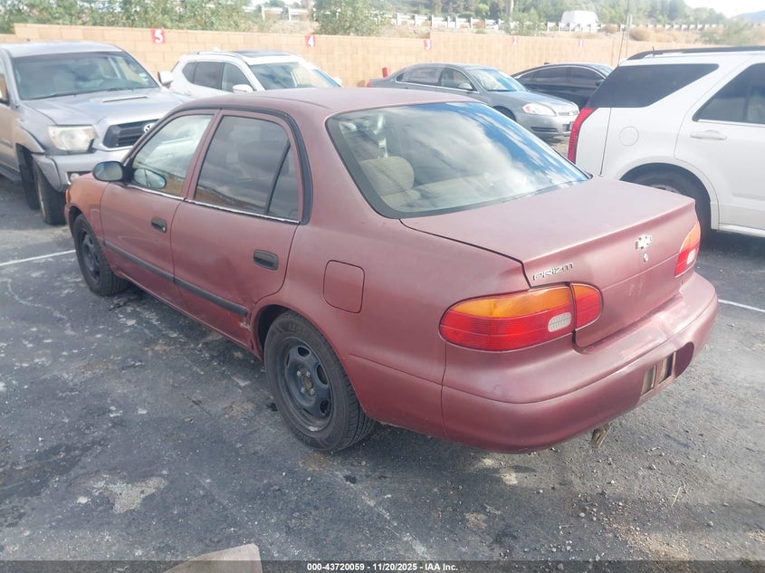 1Y1SK5480XZ401789 1999 CHEVROLET PRIZM photo no. 3