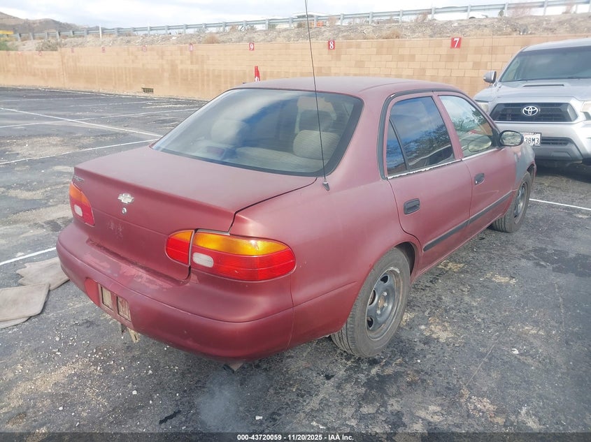 1Y1SK5480XZ401789 1999 CHEVROLET PRIZM photo no. 4