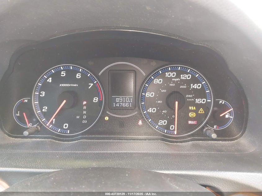 2006 Acura Tsx VIN: JH4CL96876C030558 Lot: 43720129