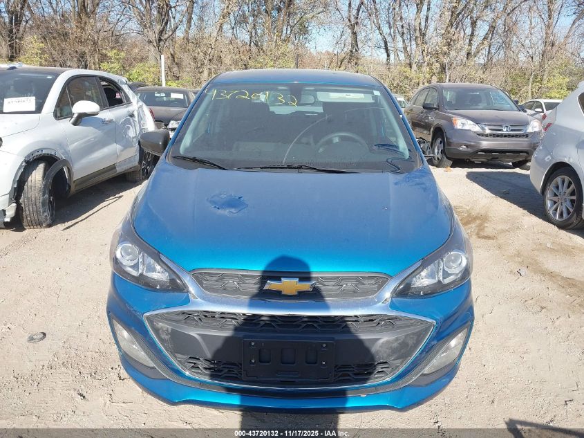 2021 Chevrolet Spark Fwd Ls Automatic VIN: KL8CB6SA7MC727892 Lot: 43720132