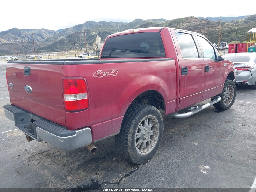 2008 Ford F-150 60Th Anniversary/Fx4/King Ranch/Lariat/Limited/Xlt