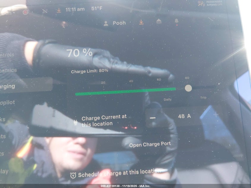 2024 Tesla Model Y Long Range Dual Motor All-Wheel Drive VIN: 7SAYGDEE2RF166645 Lot: 43720138