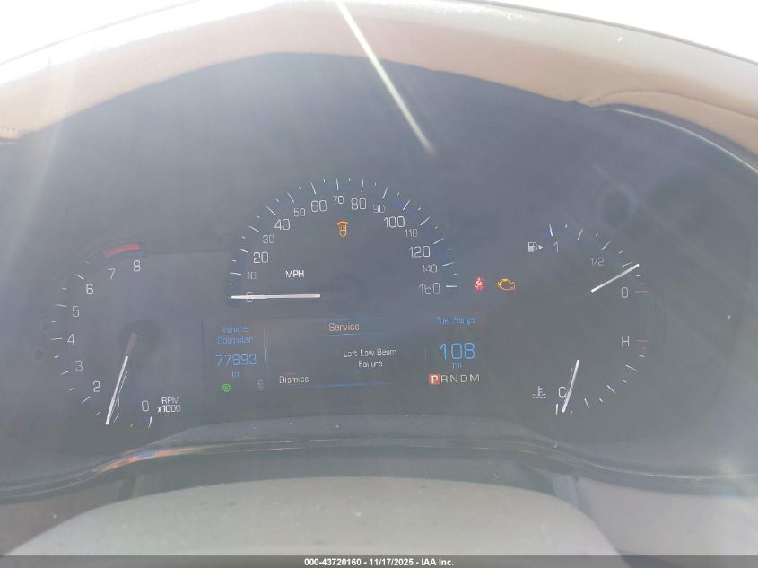 2015 Cadillac Cts Luxury VIN: 1G6AR5SX0F0105392 Lot: 43720160