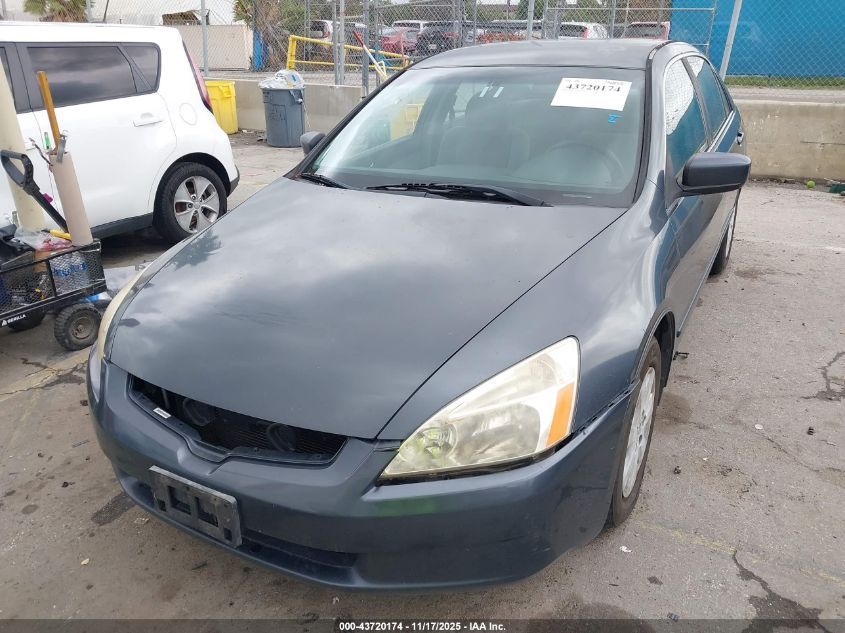 JHMCM563X3C082305 2003 HONDA ACCORD photo no. 2