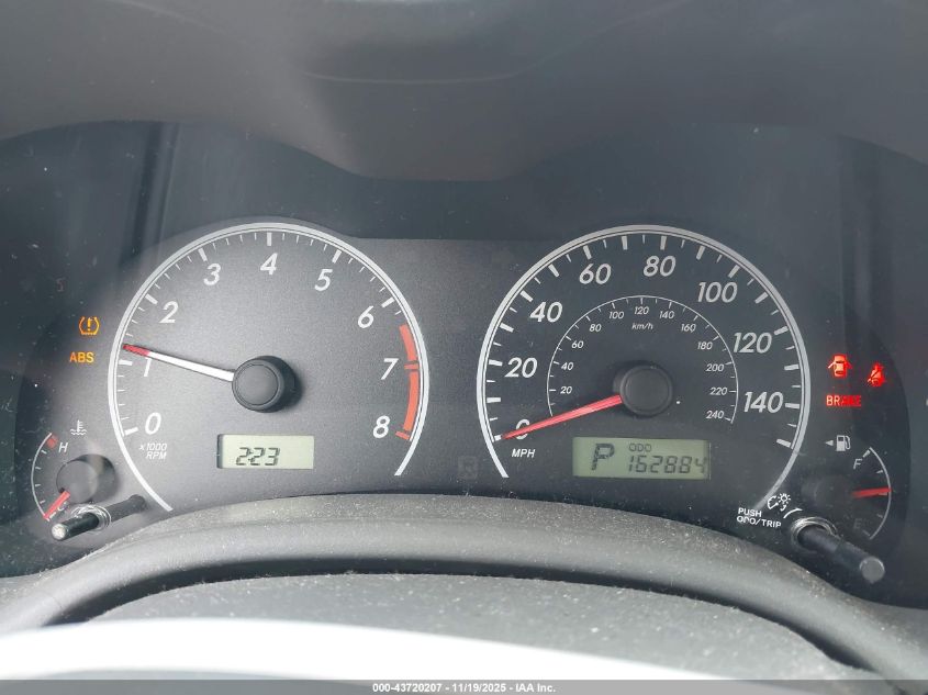 2009 Toyota Corolla Le VIN: 2T1BU40E79C141652 Lot: 43720207