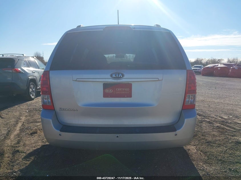2012 Kia Sedona Lx VIN: KNDMG4C79C6431550 Lot: 43720247