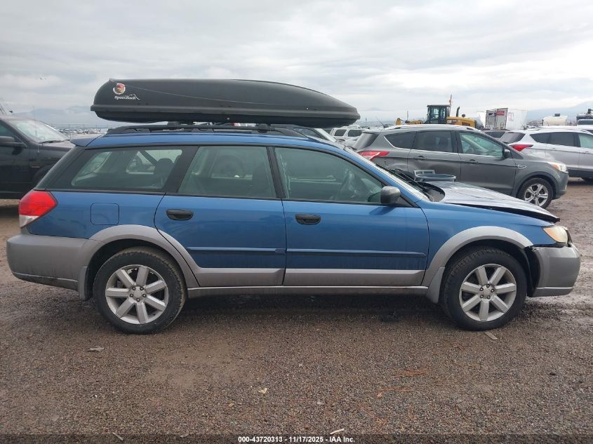 2009 Subaru Outback 2.5I VIN: 4S4BP61CX97311919 Lot: 43720313