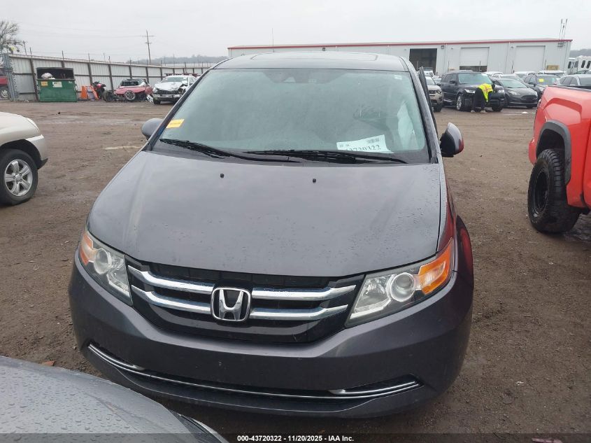 2016 Honda Odyssey Ex-L VIN: 5FNRL5H62GB029788 Lot: 43720322