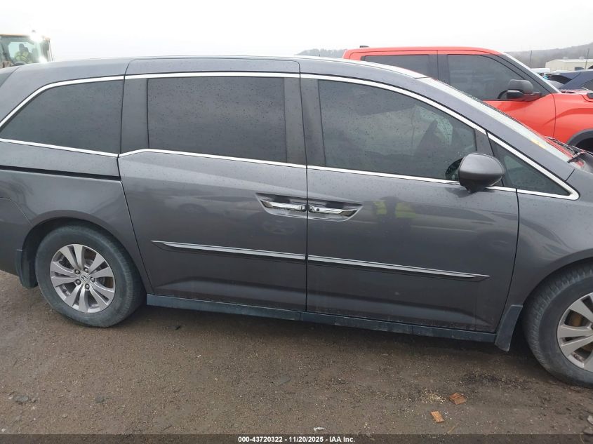 2016 Honda Odyssey Ex-L VIN: 5FNRL5H62GB029788 Lot: 43720322