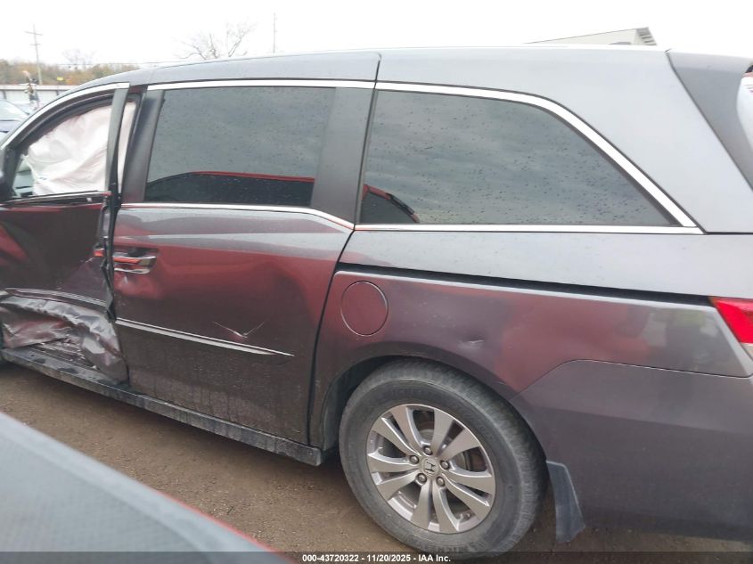 2016 Honda Odyssey Ex-L VIN: 5FNRL5H62GB029788 Lot: 43720322